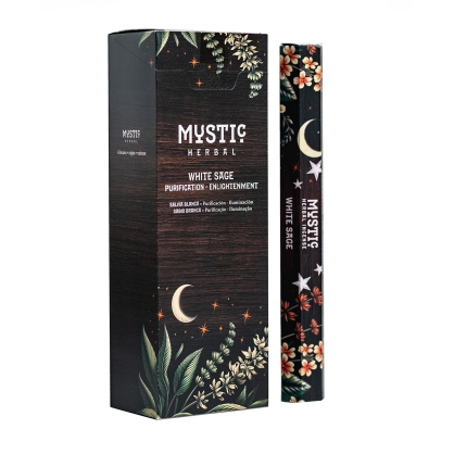 Sahumerio Mystic Hexagonal<br/> WHITE SAGE
