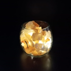 Lámparas de sal artesanales